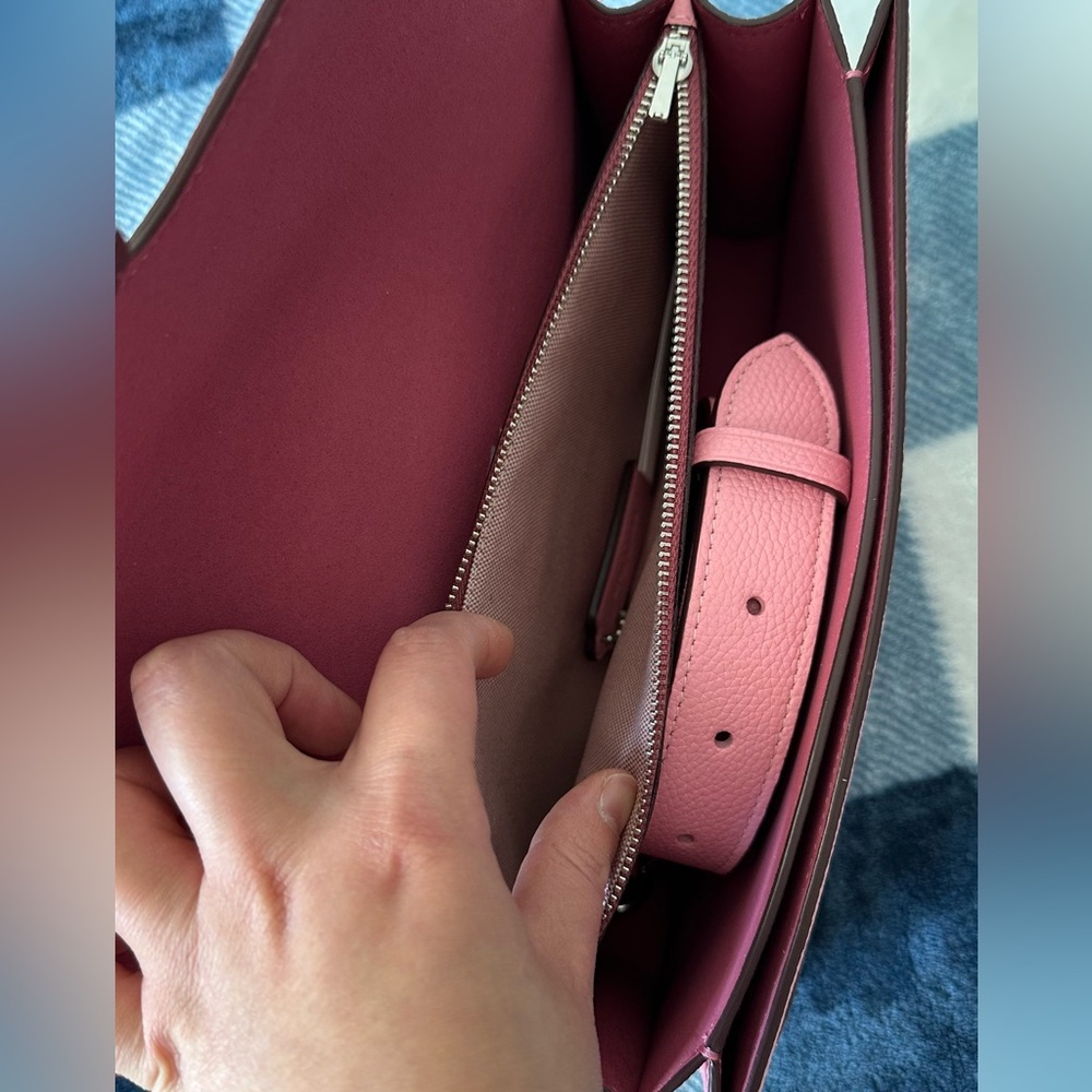 Coach Tabby Bag 26 | Flower Pink - Picture 6 of 6